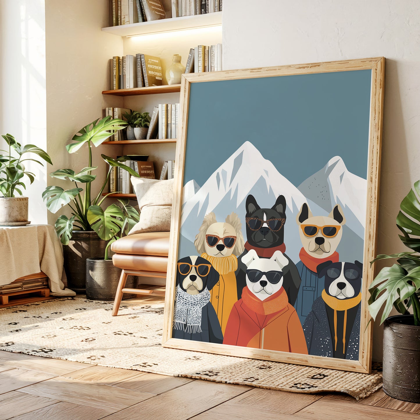 Mountain Dogs Rock Their Alps Ski