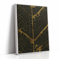 Gilded Leaf Veins
