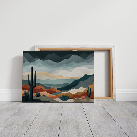 Desert Symphony in Undulating Waves