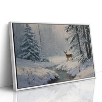 Winter Brook Calls Lone Stag