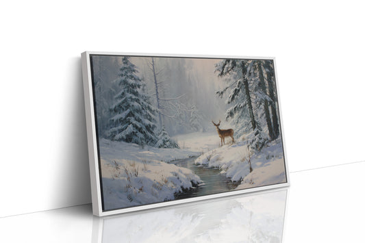 Winter Brook Calls Lone Stag