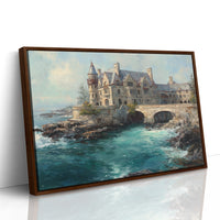 Coastal Manor Meets Turquoise Tide