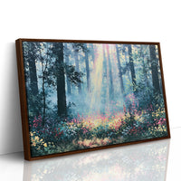 Sunbeams in the Wildflower Wood