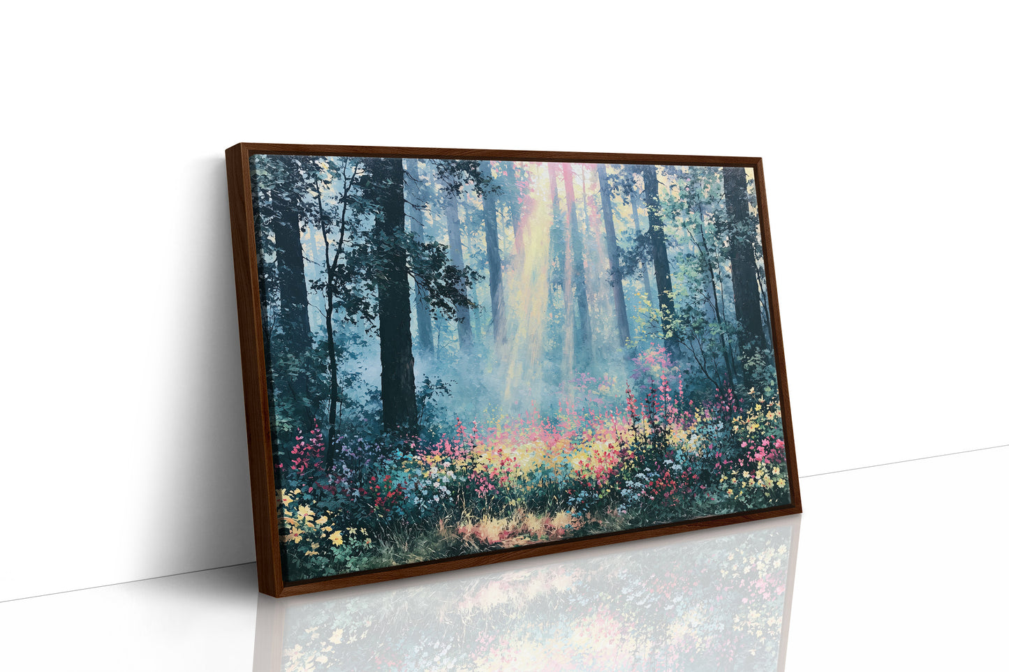 Sunbeams in the Wildflower Wood