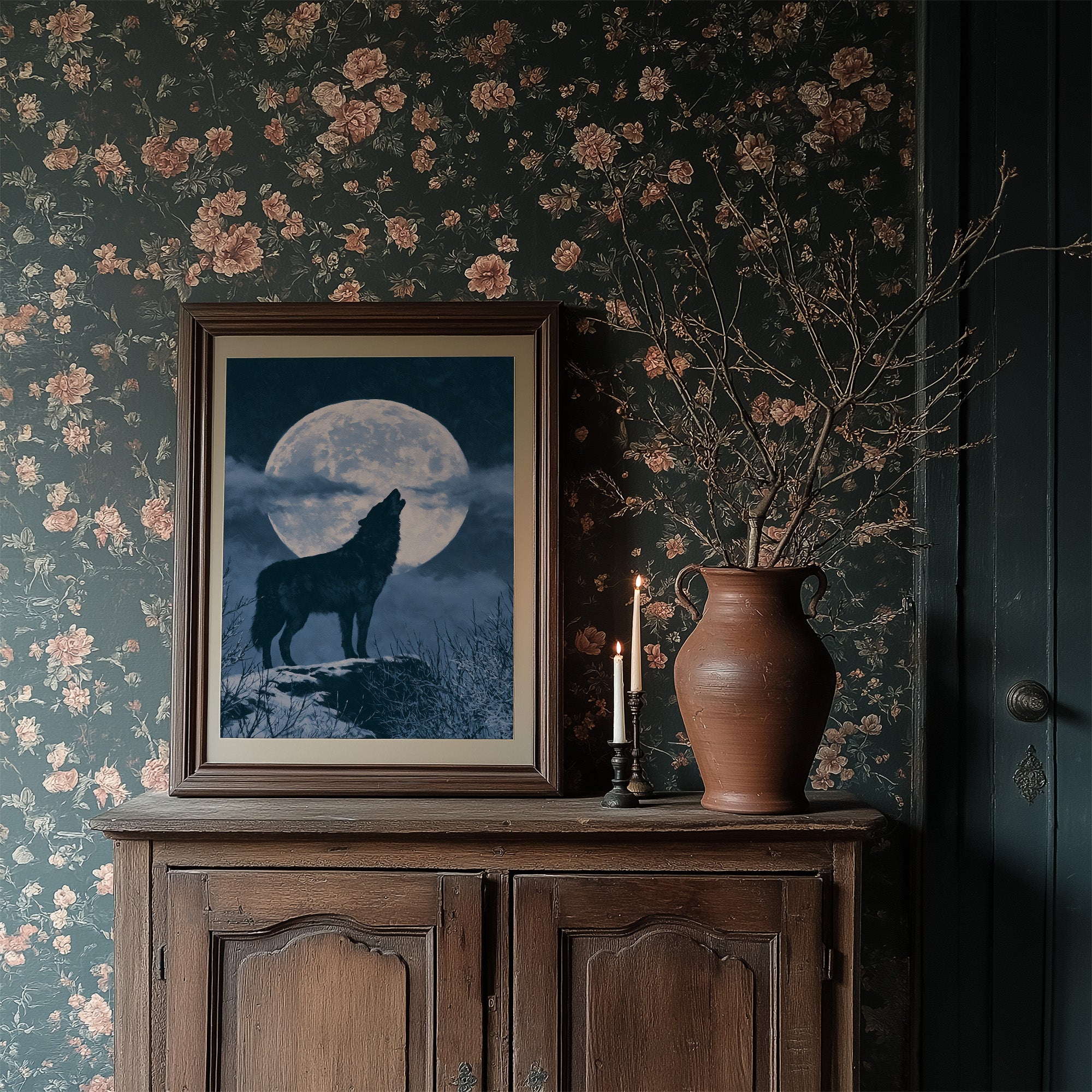 Howl Beneath the Full Moon