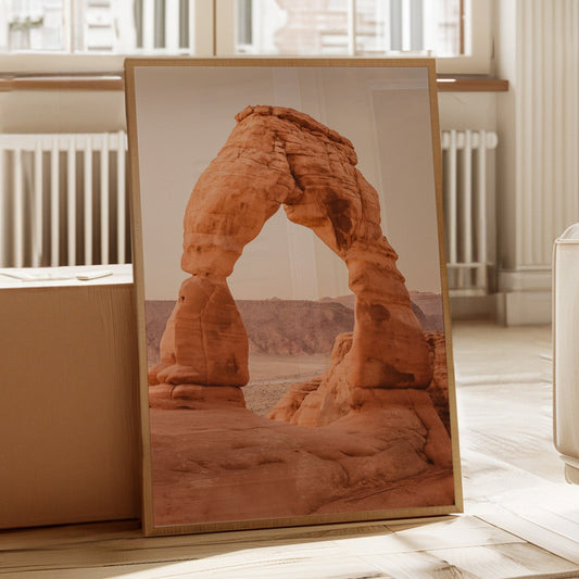 Delicate Arch in Desert Silence