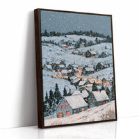 Village in the Snowy Hollow