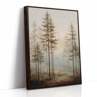 Morning Mist Among Pines