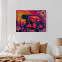 Spirit Bear's Inner Fire Glows