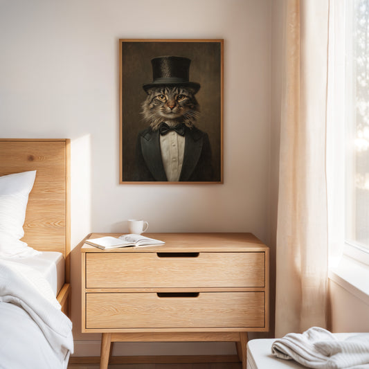 A Feline Affair in Formal Attire