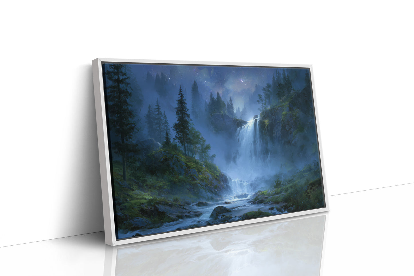 Cascading Secrets Of Midnight Forest