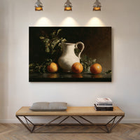Citrus Morning With White Pitcher