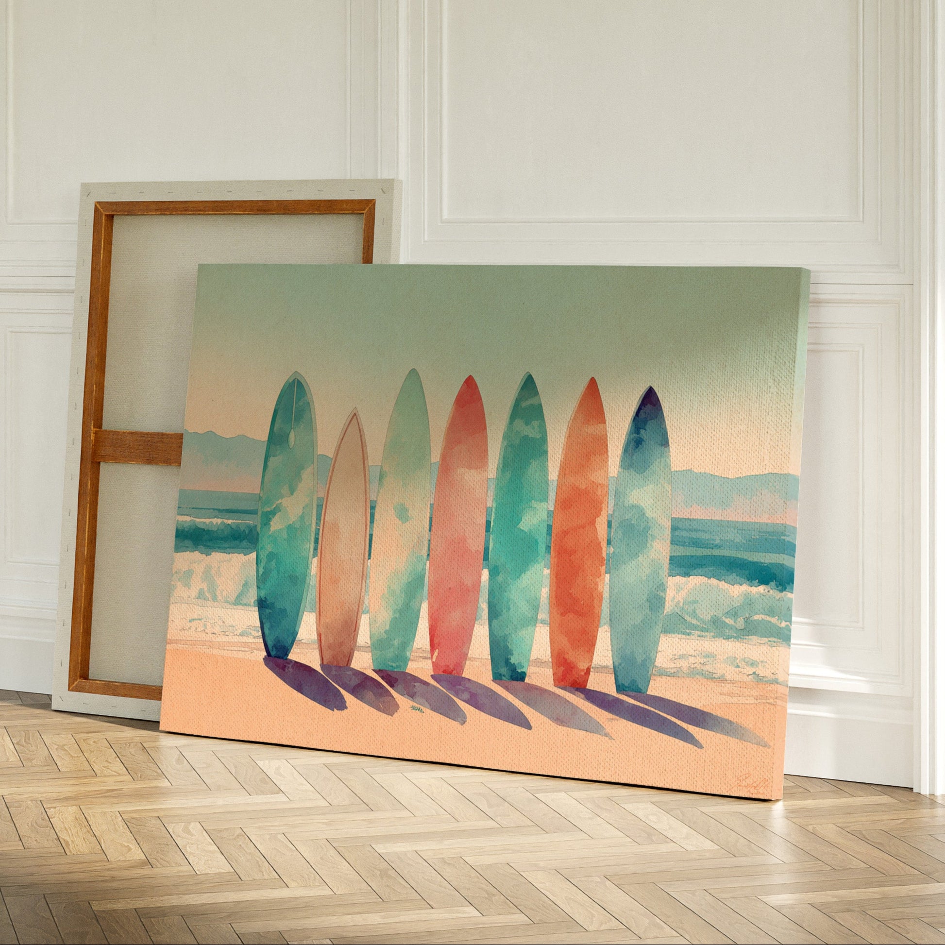 Surfboards Paint Their Summer Stories