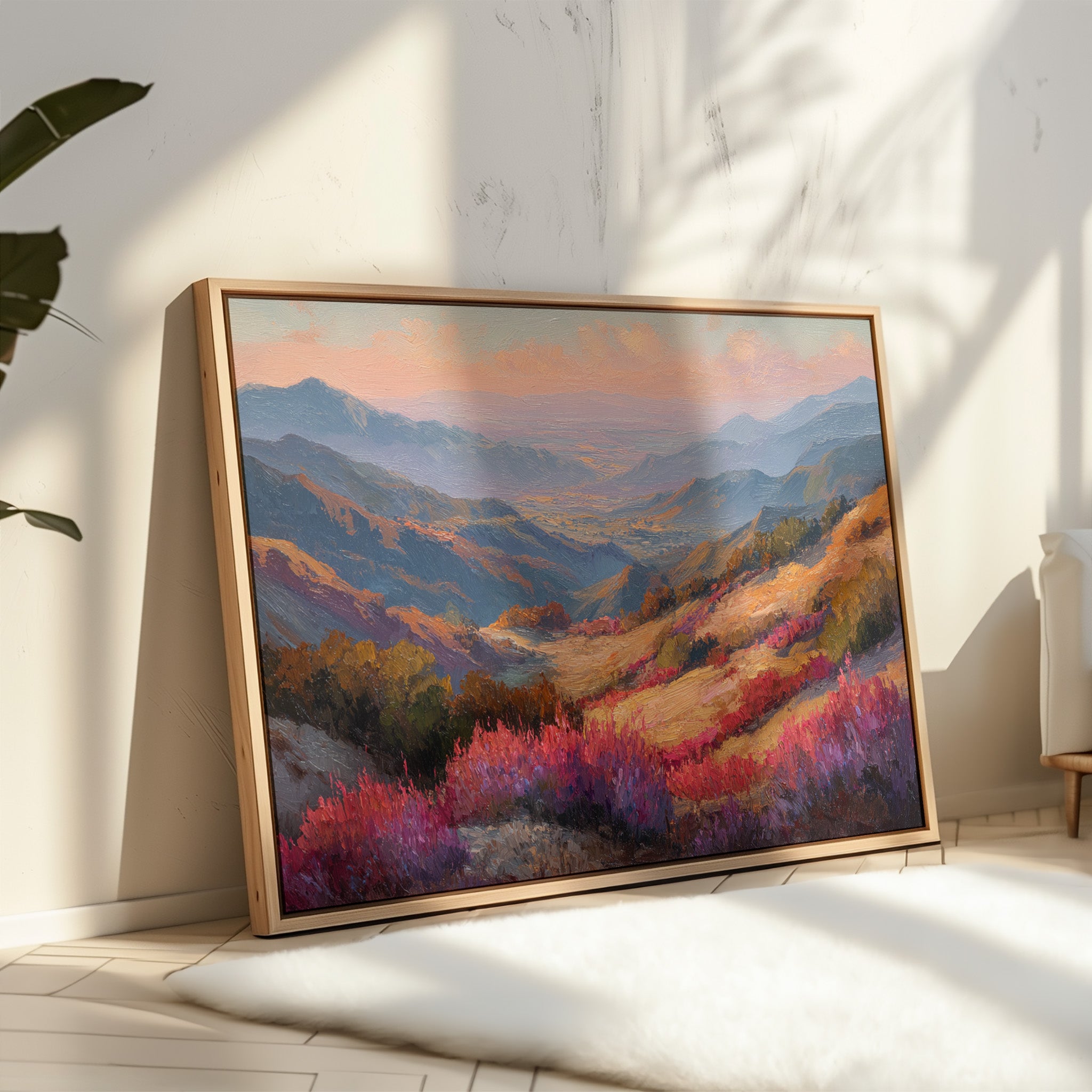Valley of Crimson Blooms