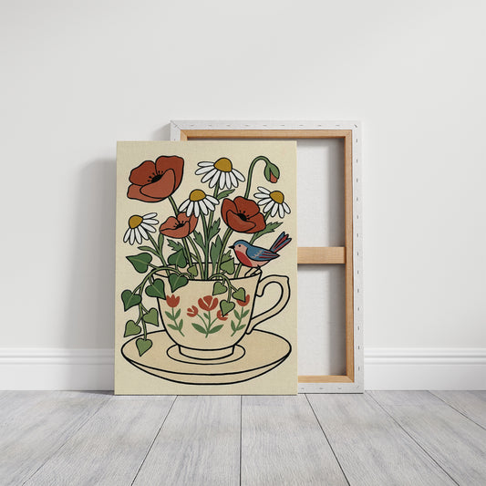 Bluebird's Teacup Garden
