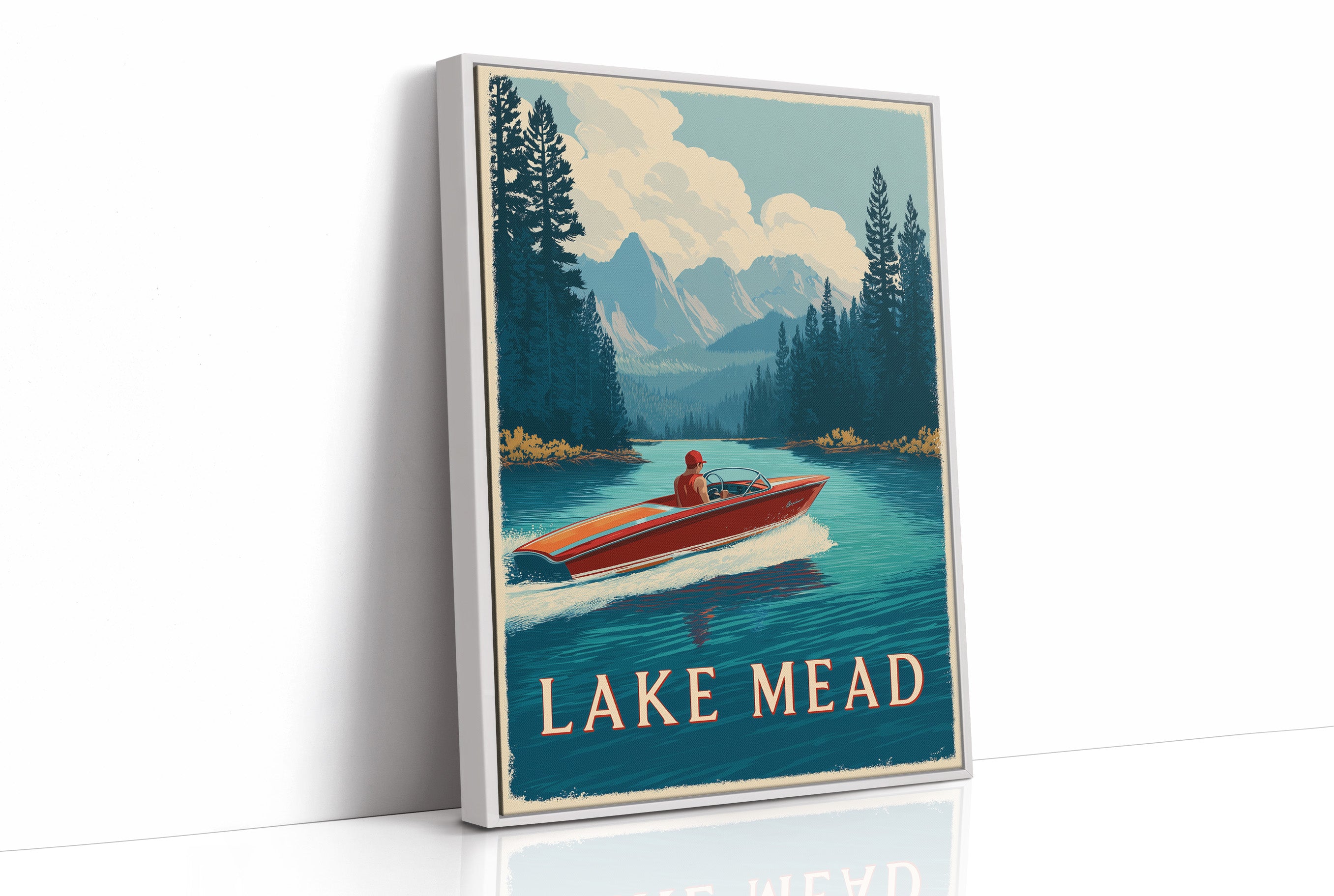 Vintage Voyager Cuts Turquoise Glass