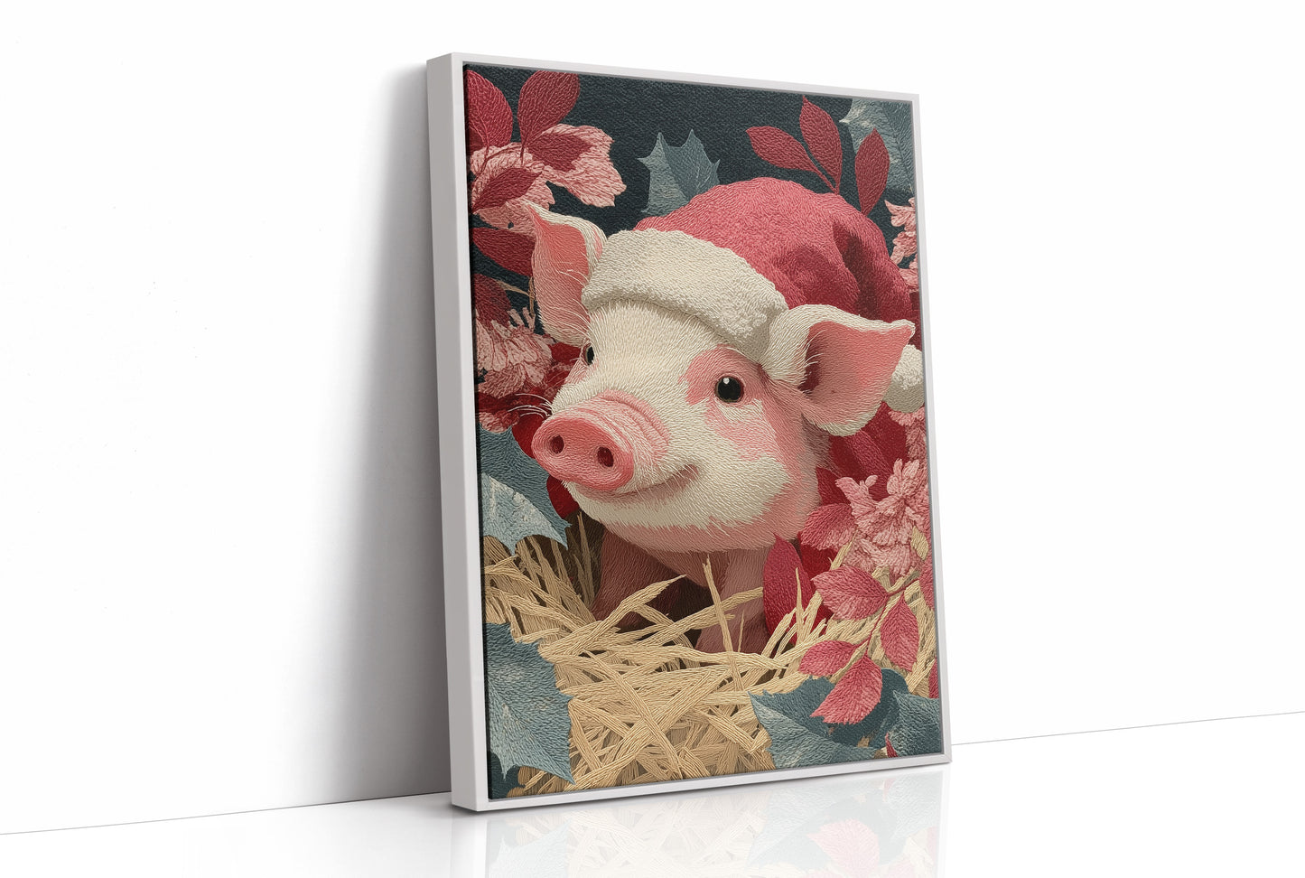 Piglet in Holiday Bloom