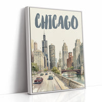 Chicago in Watercolor