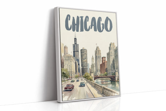 Chicago in Watercolor