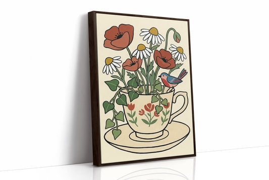 Bluebird's Teacup Garden