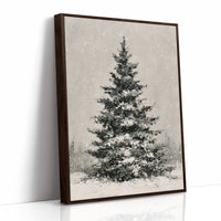 Lone Pine in Snowfall