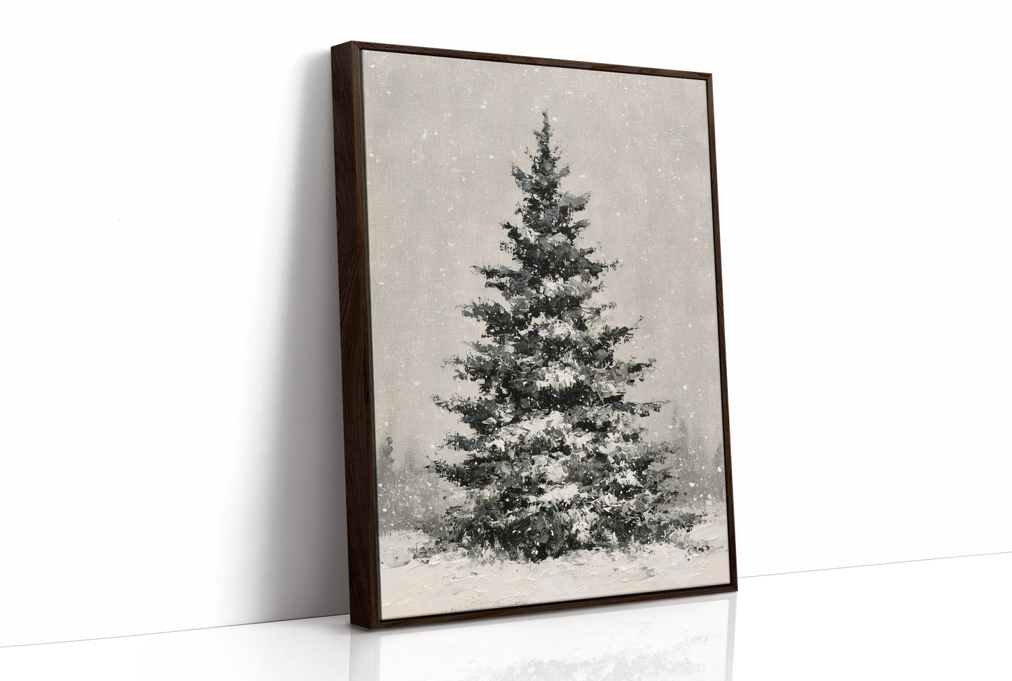 Lone Pine in Snowfall