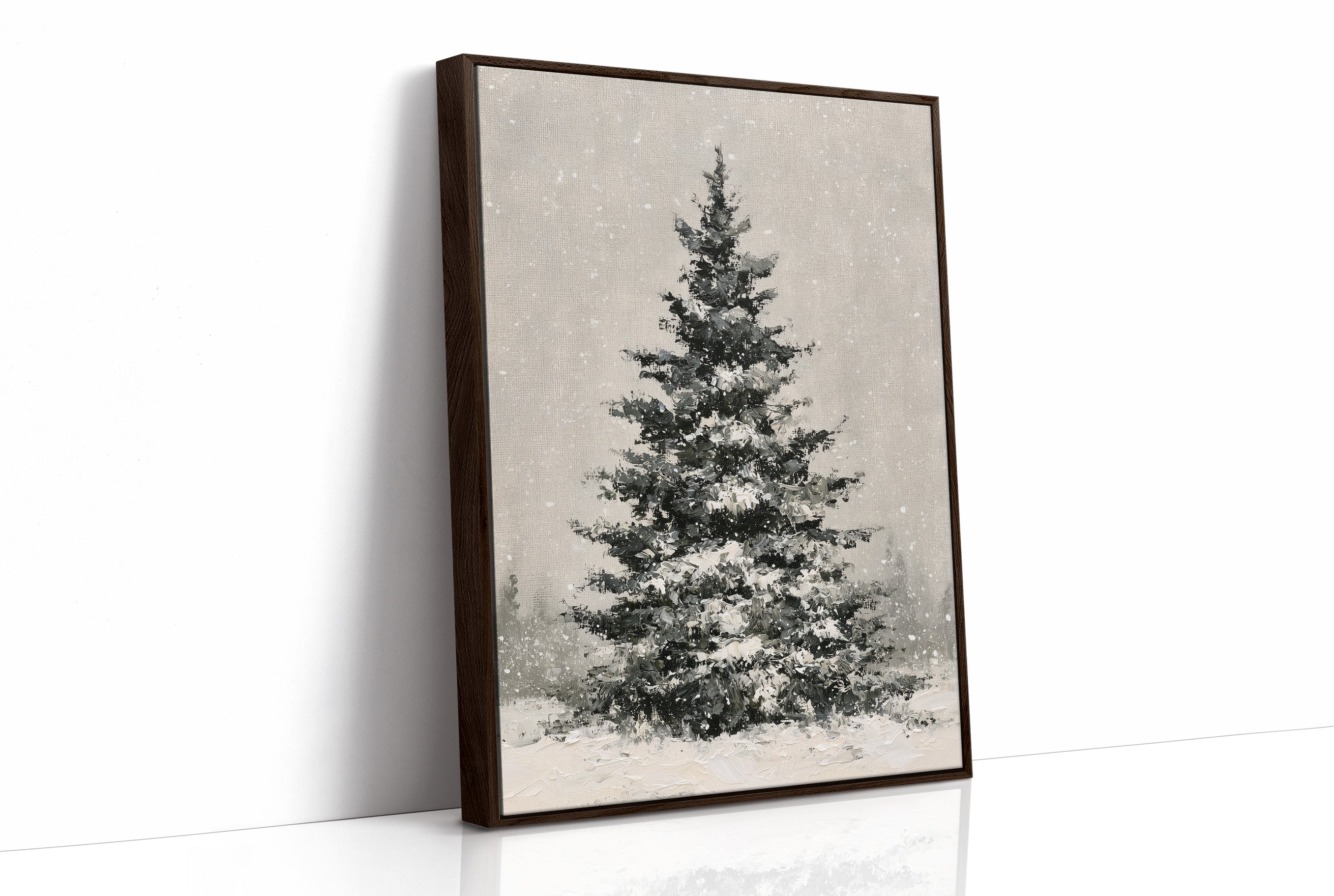 Lone Pine in Snowfall