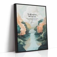 Be Still and Know Forest Waterfall