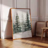 The Forest Breathes in White