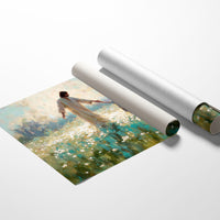 Ethereal Guidance Through Wildflower Fields