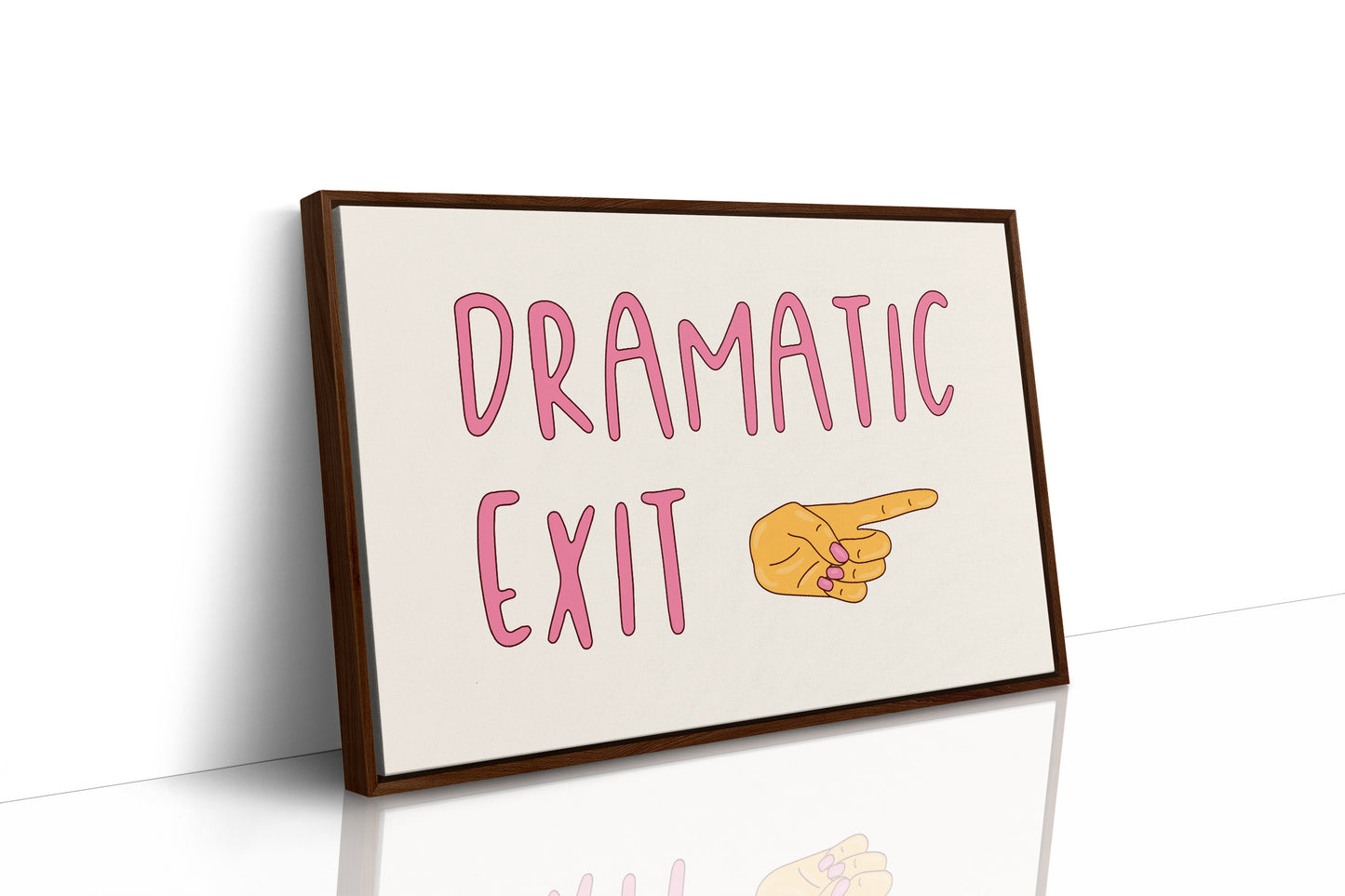 Cue the Dramatic Exit