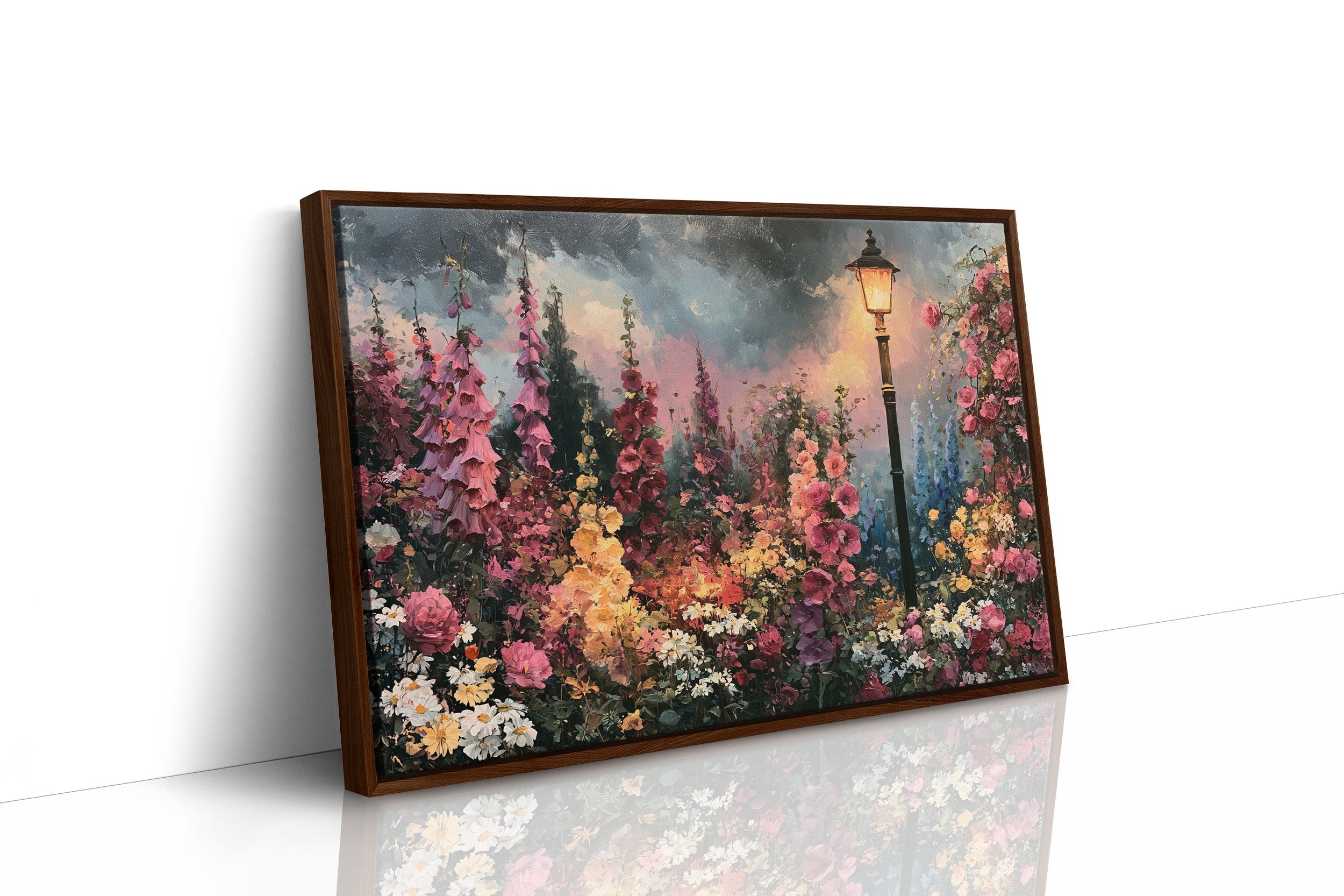 Lamplight in the Cottage Garden