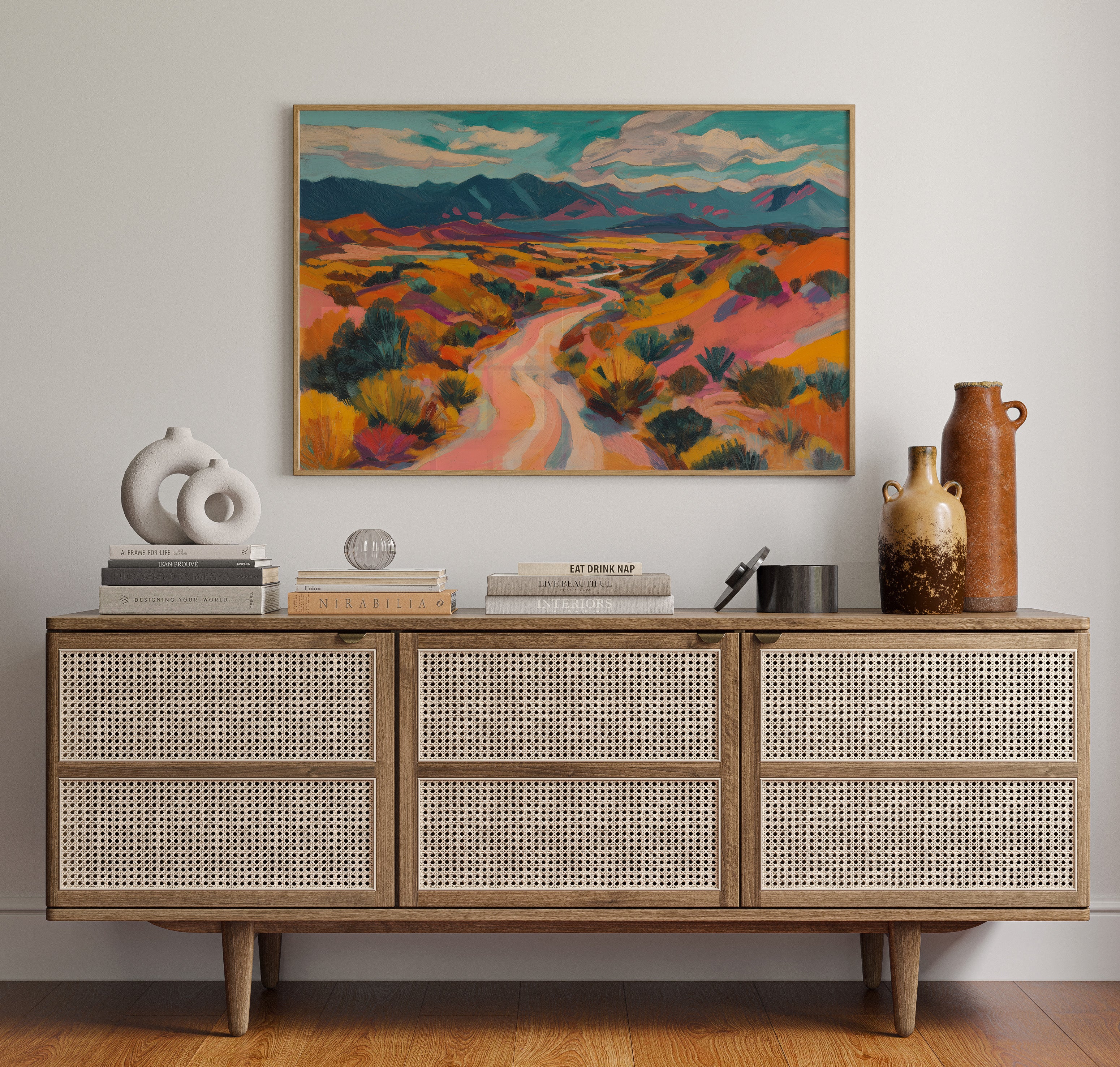 Curves of a Painted Horizon