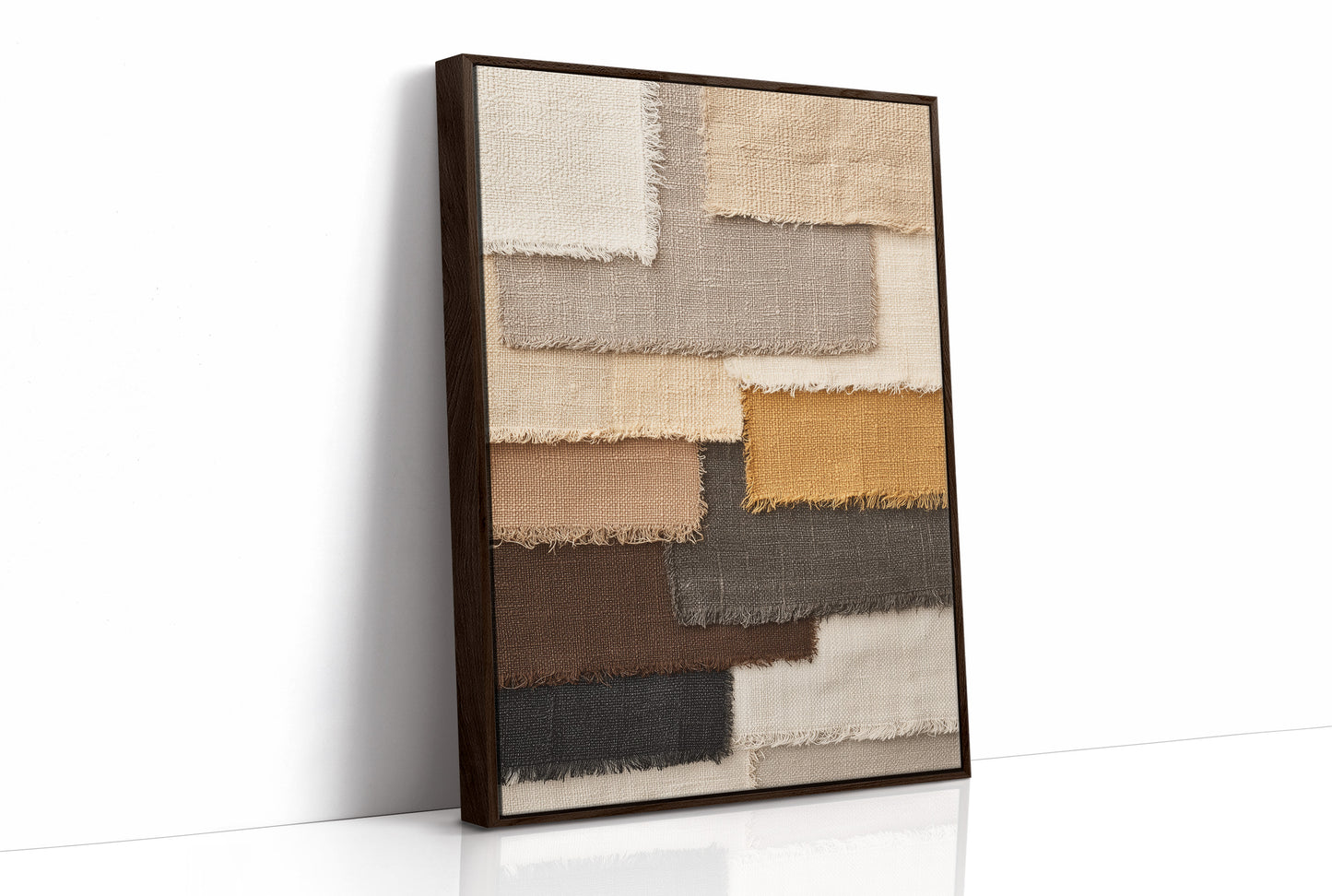 Layered Linen Swatch Study