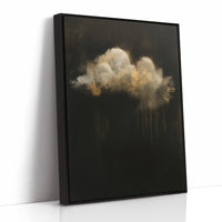 Gold Rain Beneath a Quiet Cloud