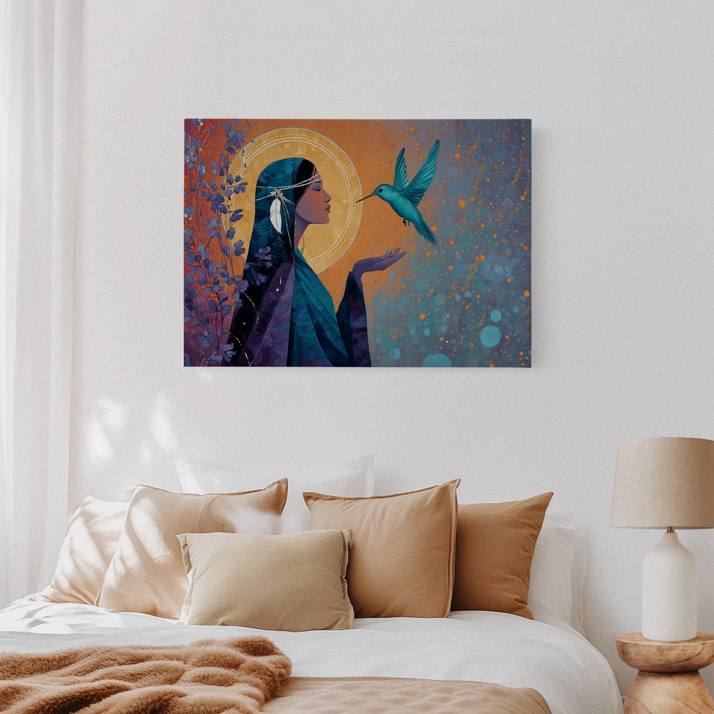 Sacred Dance Of Hummingbird Light