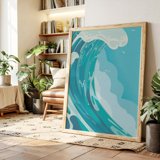 Tides Dance Their Turquoise Symphony
