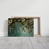 Winter Roses Hung With Crystal
