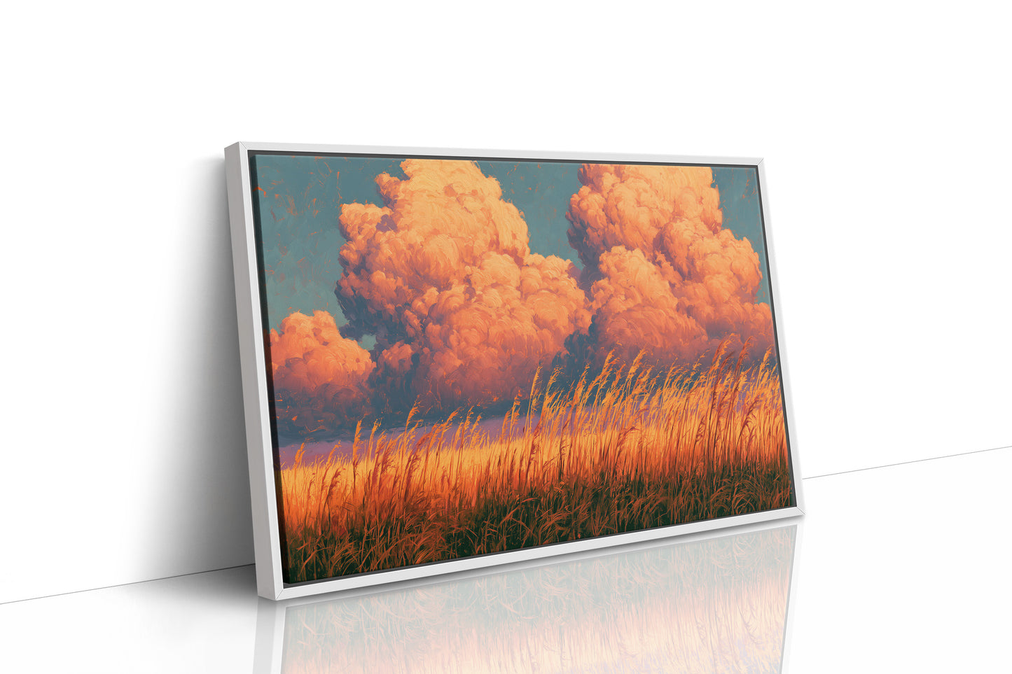 Windswept Prairie Grasses
