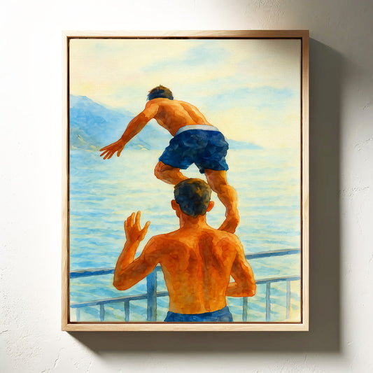 Summer Leaps Into Ocean Blue