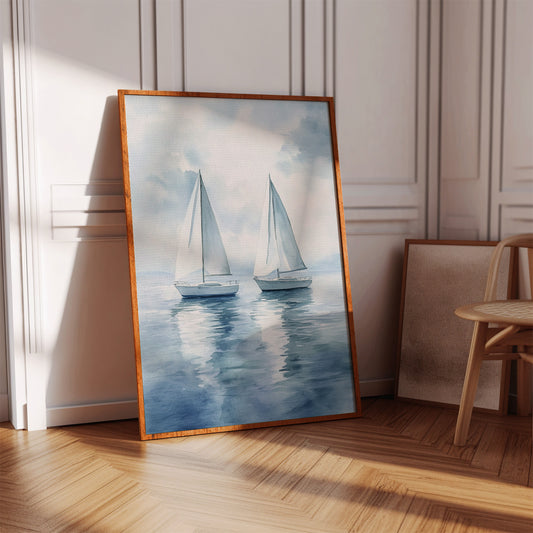 Sails Dance Upon Tranquil Waters