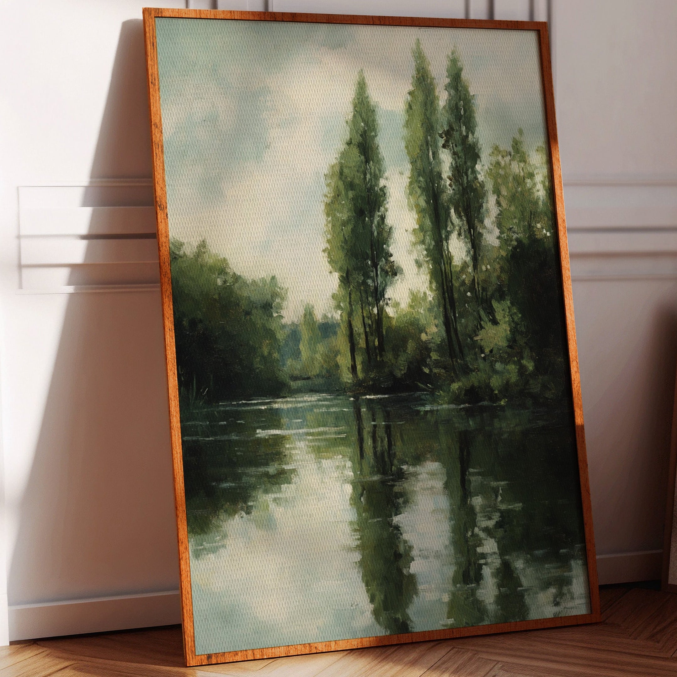 Reflections Beneath Verdant Canopies