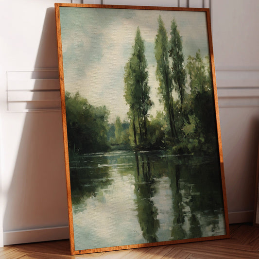 Reflections Beneath Verdant Canopies