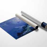 Midnight Prayer On Mountain's Edge