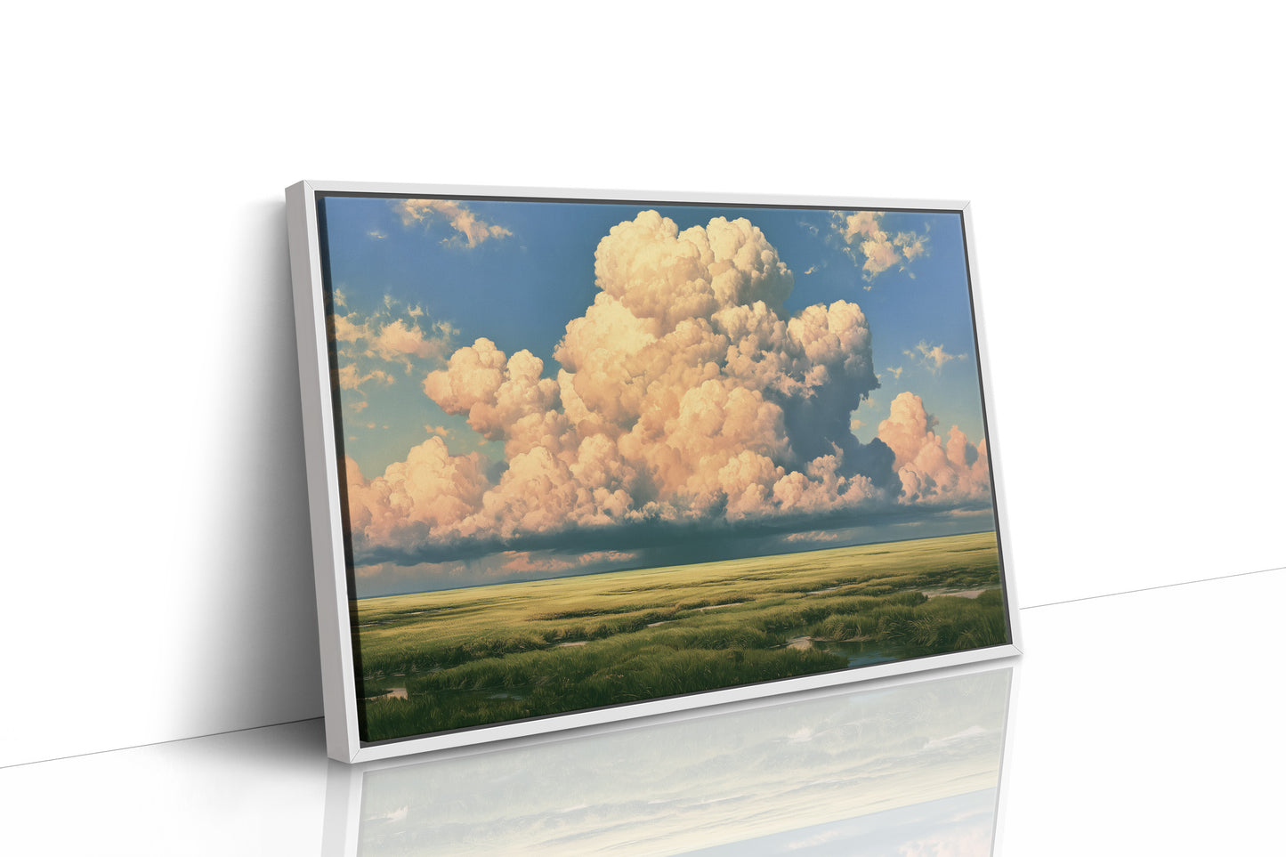 Marshland Beneath the Clouds