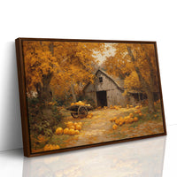 Harvest Gold Beneath Amber Canopy