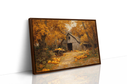 Harvest Gold Beneath Amber Canopy