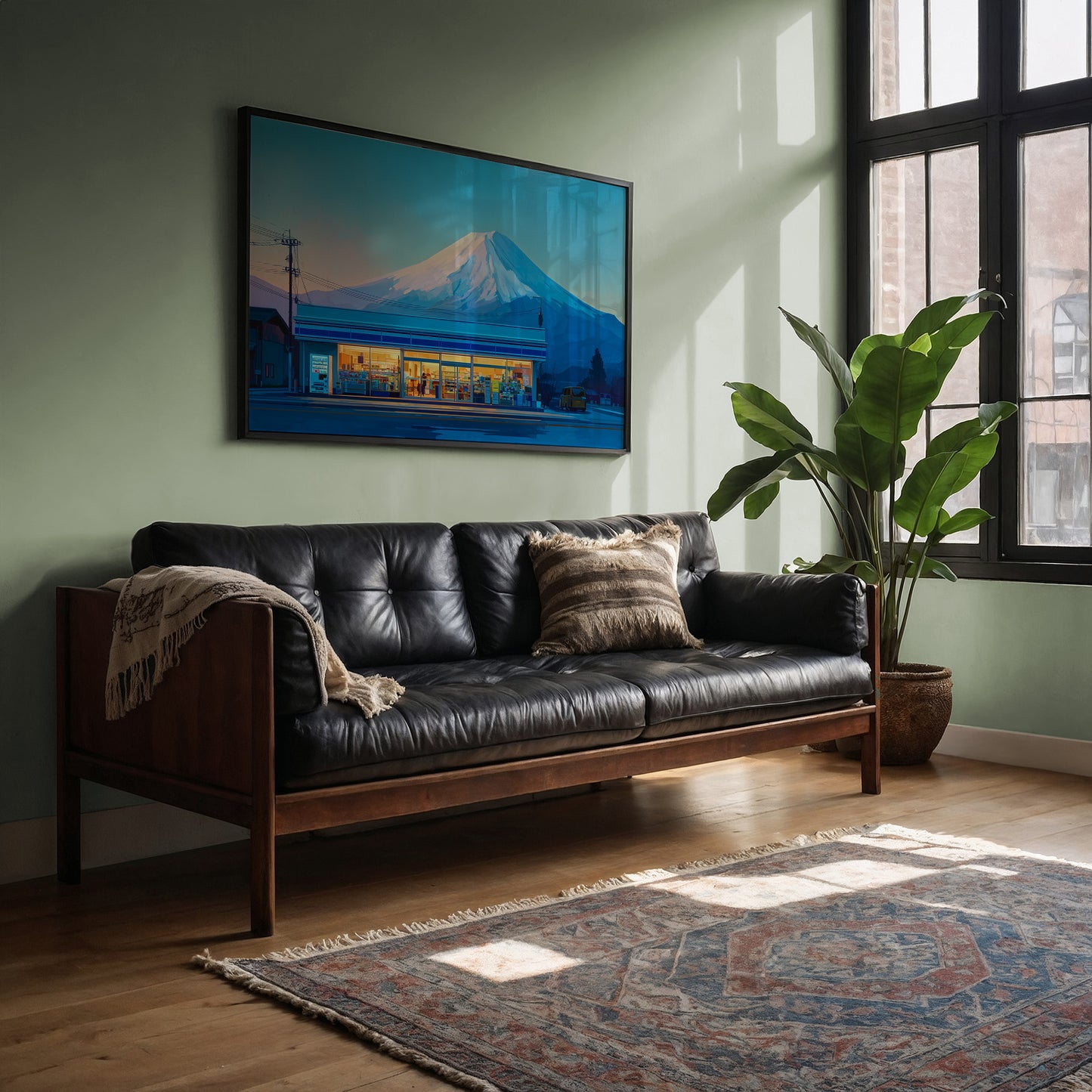 Late Night Under Mount Fuji