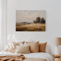 Autumn Fields Remember Their Shepherd