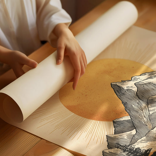 Golden Peaks Above The Bar